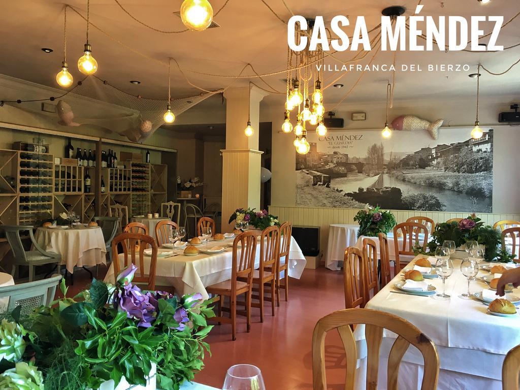 Hostal Restaurante Mendez Villafranca Del Bierzo Zewnętrze zdjęcie